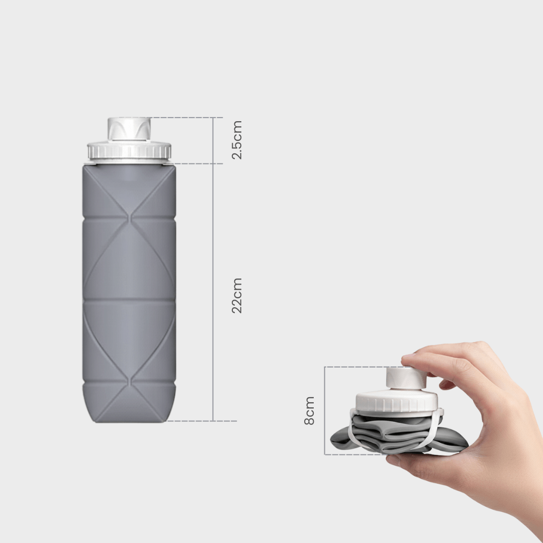 Silicone Foldable Water Bottle