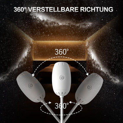 360° Adjustable Starry Sky Projector | جهاز عرض السماء المرصعة بالنجوم القابل للتعديل بزاوية 360