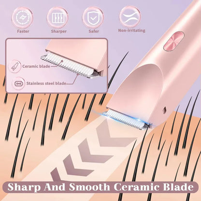 2 in 1 Dual Head Shaver | ماكينة الحلاقة النسائية 2 في 1 برأسين مزدوجين