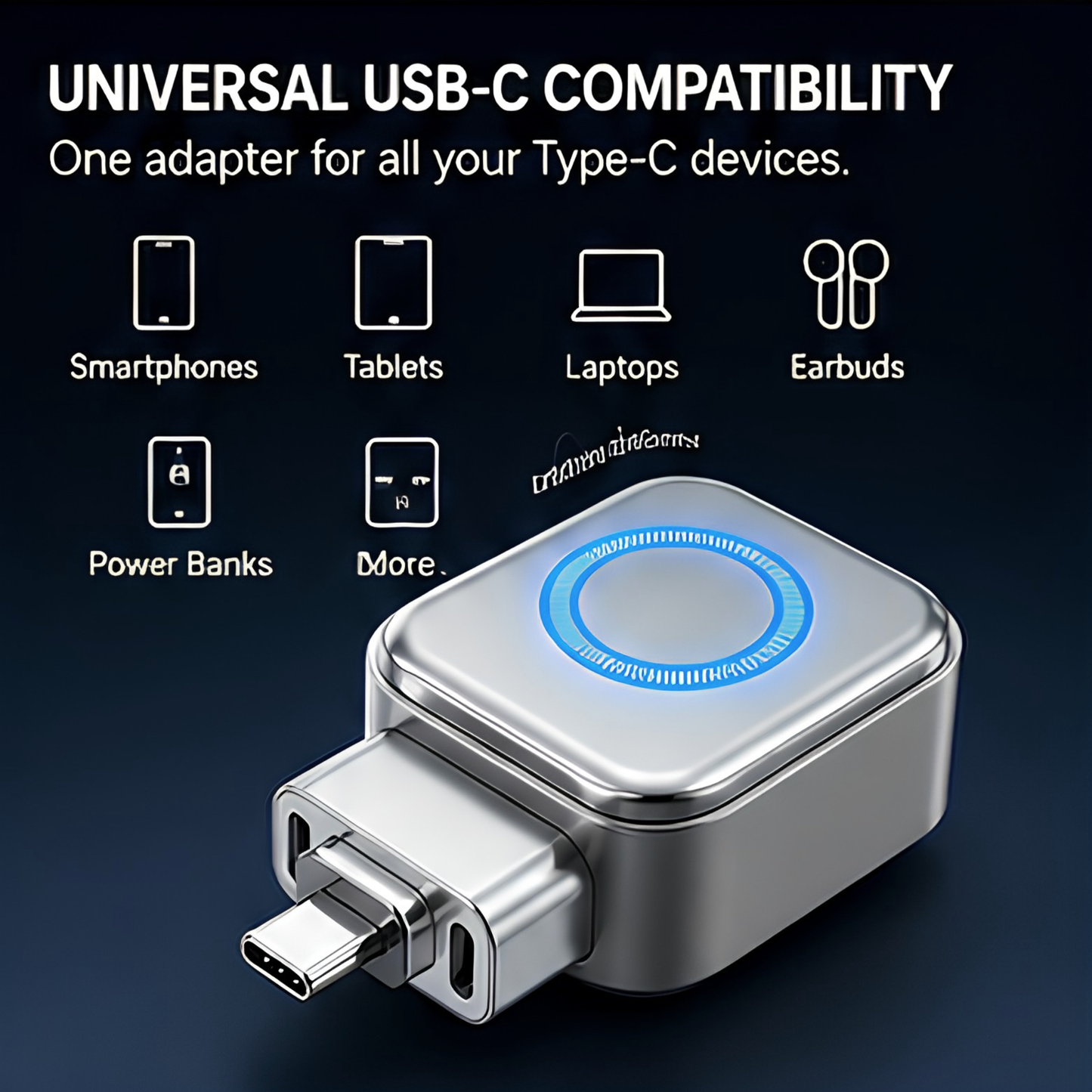 Usb Auto Eject Charging Adapter