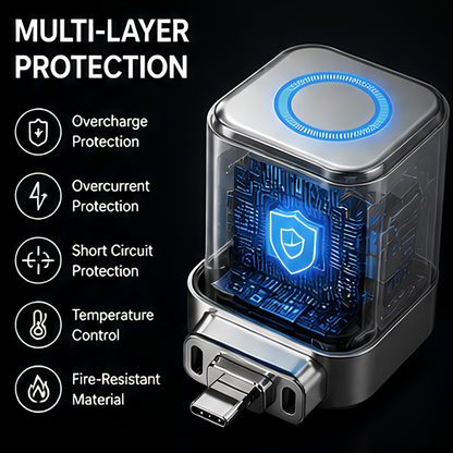 Usb Auto Eject Charging Adapter
