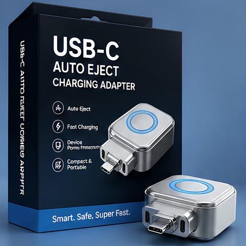 Usb Auto Eject Charging Adapter