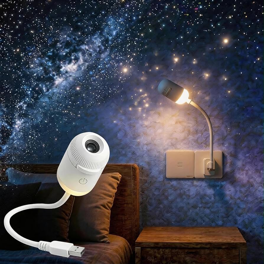 360° Adjustable Starry Sky Projector | جهاز عرض السماء المرصعة بالنجوم القابل للتعديل بزاوية 360